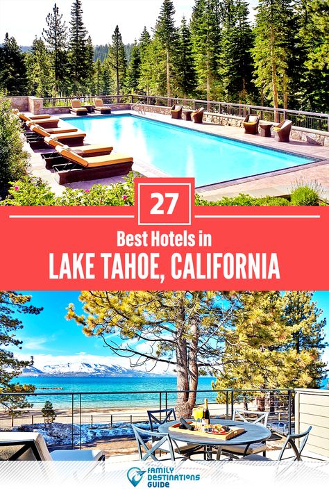 Want to see the best hotels in Lake Tahoe, CA? We’re FamilyDestinationsGuide, and we’re here to help: From incredible luxury hotels and resorts, to nice budget hotels with a view, discover the BEST hotels to stay in Lake Tahoe - so you get memories that last a lifetime! #laketahoe #laketahoehotels #hotelsinlaketahoe #besthotelsinlaketahoe #hotelstostayinlaketahoe Lake Tahoe Hotels, Lake Tahoe Trip, Lake Tahoe Resorts, Lake Tahoe Summer, Resorts For Kids, Unique Resorts, Tahoe Trip, Cali Trip, Classic Golf