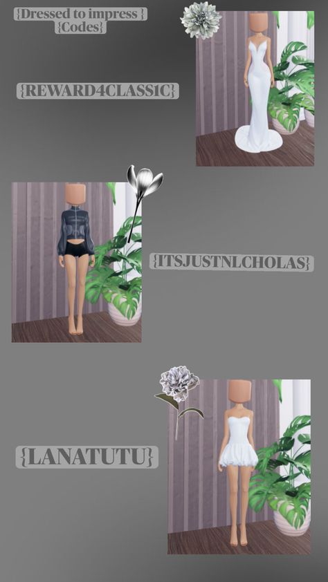 {Dress to impress} #Roblox #Dressed to impress #Codes #dti Dress Impress, Fancy Dress Code, Big Skirts, Dressed To Impress, Baddie Outfits Ideas, Combo Dress, Coding For Kids, Roblox Codes, Roblox Roblox