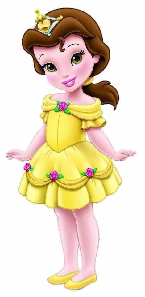 Bella Disney, Disney Mignon, Baby Disney Characters, Disney Princess Toddler, Disney Princess Babies, Animation Disney, Tema Disney, Disney Princess Artwork, Disney Belle