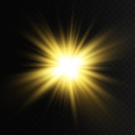 Sun Overlays For Edits, Sun Ray Aesthetic, Sunburst Aesthetic, Sun Overlay, Sun Light Png Hd, Sun Light Effect Background Png, Rays Of Light, Golden Star, The Golden