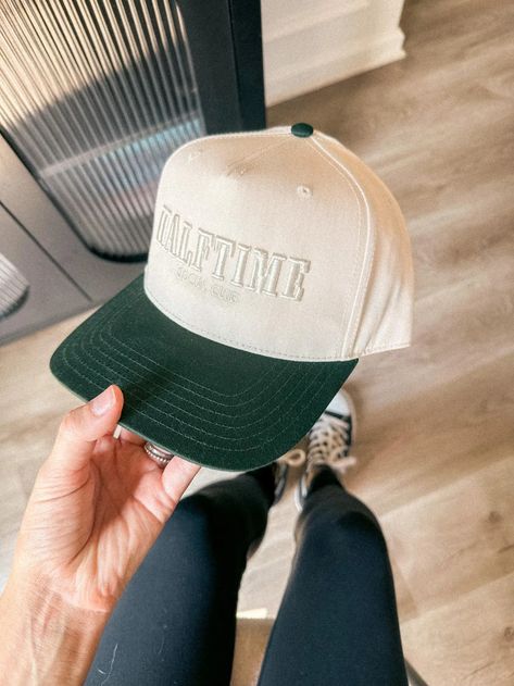 Halftime Social Club Trucker Hat Two Toned Tan Football Hat College Football Red Hat Trendy Canvas Trucker Women Blue Football Hat Green - Etsy Salon Merch, Trucker Hat Outfit, College Hats, Canvas Hat, Trendy Hat, Blue Football, Mom Era, Hat Embroidery, Beach T Shirts