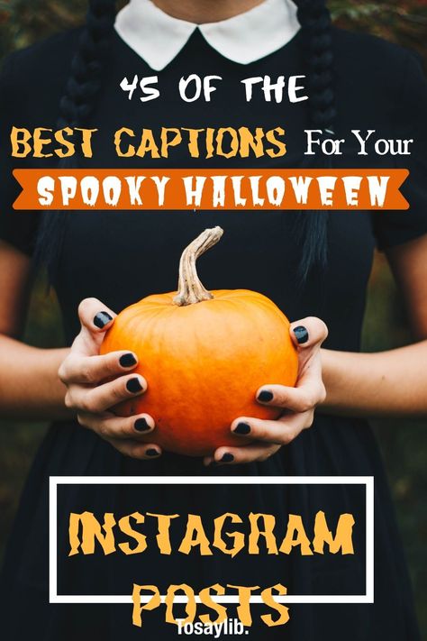 Did you have fun this Halloween? Now that you’ve enjoyed yourself and taken your pictures, it’s time to post your pictures on Instagram with some awesome Halloween Instagram captions.    These Instagram captions can be about anything related to Halloween, whether it’s your creative costume, a great Halloween party, the vibes with your friends, or even about the food you ate.    #halloween #halloweeninstagramcaptions @halloweenparty Scary Halloween Captions, Halloween Captions For Instagram Friends, Halloween Captions For Instagram, Party Captions, Halloween Captions, Halloween Instagram, Creative Costume, Hbd Quotes, Insta Captions