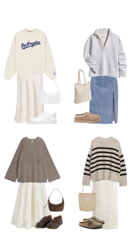 Christian Conference Outfit, Christian Girl Outfits For School, Christian College Outfits, Christian School Outfits, Pentecostal Winter Outfits, Apostolic Outfits Casual, Modest Fashion Outfits College, Modest Comfy Outfits, College Outfits Modest