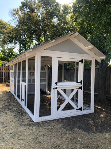 Carolina Coop, Mobile Chicken Coop, Metal Roof Colors, Homesteading Animals, House Hardware, Dutch Doors, Concrete Repair, Diy Chicken Coop Plans, Chicken Coop Run