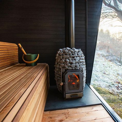 HUUM Hive Heat Wood Burning Sauna Stove 12 KW Backcountry Recreation Sauna Stove, Wood Sauna, Electric Sauna Heater, Sauna Heaters, Traditional Saunas, Sauna Heater, Barrel Sauna, Sauna Accessories, Sauna Design