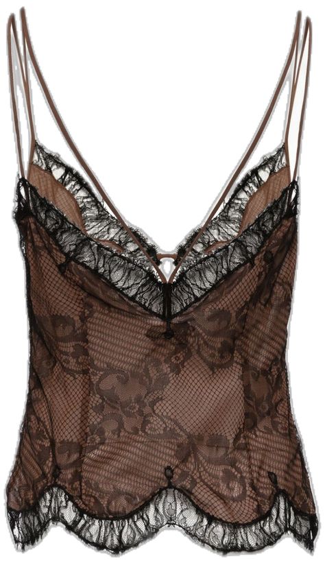 Boho Clothes Png, Tom Ford Top, Boho Rocker Chic, Black Fitted Top, Brown Lace Top, September Fashion, Slip Top, Black Lace Top, Party Fits