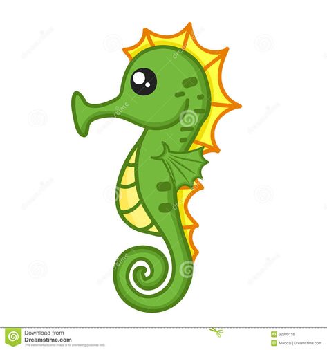 Drawing Seahorse, Seahorse Image, Seahorse Drawing, Cute Seahorse, Sea Clipart, Under The Sea Decorations, Horse Animation, Mermaid Drawings, Sea Decor