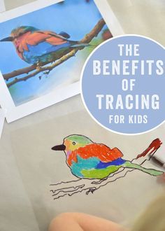 Tracing develops fine motor skills and boosts confidence. Plus, it's so fun! Encouraging Art, Reggio Inspired, Art Resources, Art Students, Call Art, Homeschool Art, Art Activities For Kids, Teaching Art, Art Activities