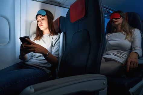 Take the Red-Eye — And 11 More Tricks to Save on International Travel Red Eye Flight Outfit, Red Eye Flight, Cheap International Flights, Spirit Airlines, Best Travel Credit Cards, Airport Parking, Travel Credit Cards, Long Flights, Long Haul Flight