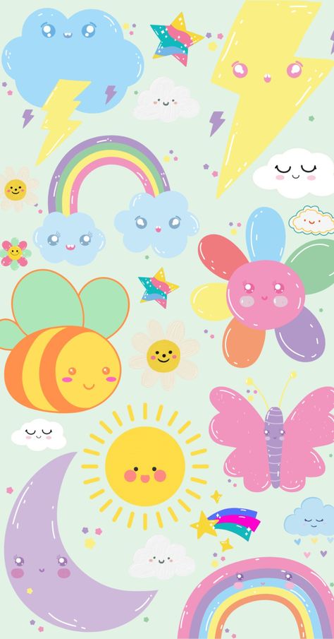 Little Kids Wallpaper, Cute Kids Wallpaper Iphone, Kids Wallpaper Colorful, Kids Mode Wallpaper, Toddler Ipad Wallpaper, Kid Wallpaper Ipad, Little Kid Wallpaper, Kid Lockscreen, Cute Kid Wallpapers