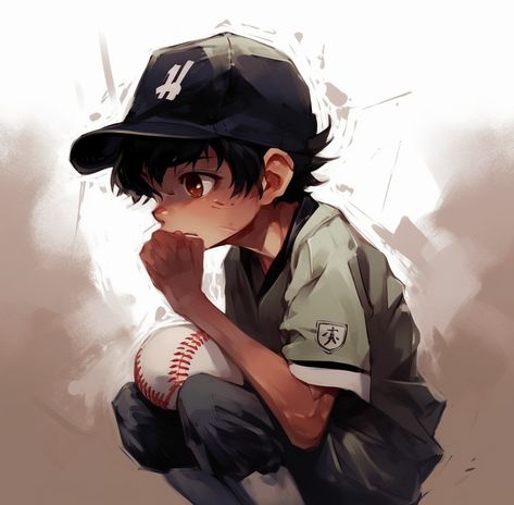 AI Art: Sports Art: Baseball Baseball Art, Tech Art, Futuristic Art, Sports Art, Sports Anime, Generative Art, Anime Style, Anime Art, Digital Art