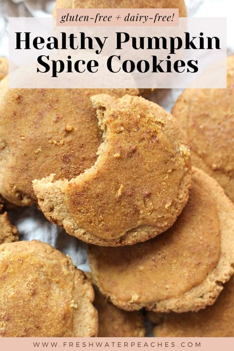 Gluten Free Pumpkin Chocolate Chip, Almond Flour Pumpkin, Gluten Free Pumpkin Cookies, Pumpkin Cookies Healthy, Gluten Free Pumpkin Recipes, Gluten Free Pumpkin Spice, Pumpkin Sugar Cookies, Coconut Flour Recipes, Almond Flour Cookies