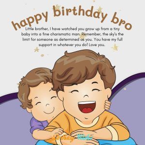 Wishes for-brother Birthday Wishes To Brother, Happy Birthday Baby Brother, Happy Birthday Little Brother, The Best Birthday Wishes, Charismatic Man, New Baby Wishes, Cute Birthday Wishes, Short Birthday Wishes, Brother Birthday Quotes