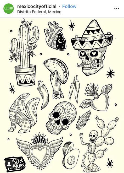 Mexican Heritage Tattoos, Small Nature Tattoo, Tattoo Artist Tips, Mexico Tattoo, Mexican Tattoo, Mexican Art Tattoos, Palm Tattoos, Special Tattoos, Chicano Tattoos