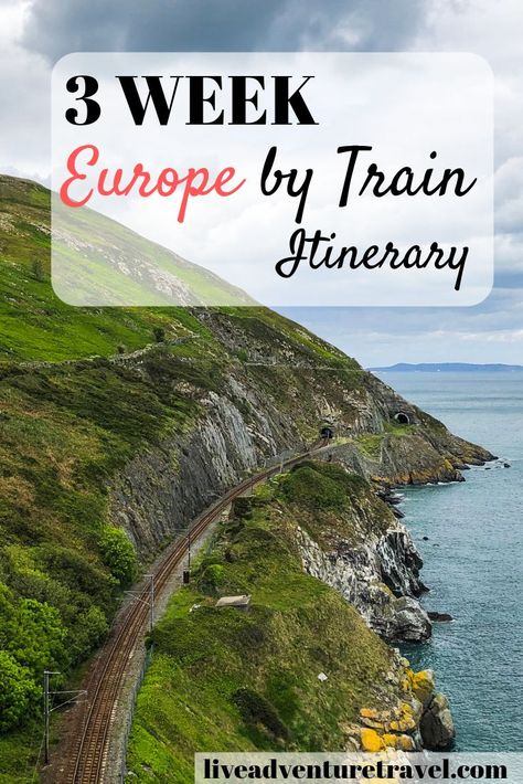 The Europe by train pin is a step by step guide to interrailling around Europe. Ticking off a total of 8 countries in 3 weeks. This Europe itinerary stops in Budapest (Hungary) -> Split (Croatia) -> Bled (Slovenia) -> Munich (Germany) -> Prague (Czech Republic) -> Berlin (Germany) -> Amsterdam (Netherlands) -> Paris (France). Get ready to have a summer of a lifetime Europe By Train, Europe Itinerary, Europe Train Travel, Europe Train, Bled Slovenia, The Europe, Popular Travel Destinations, Europe Itineraries, Split Croatia