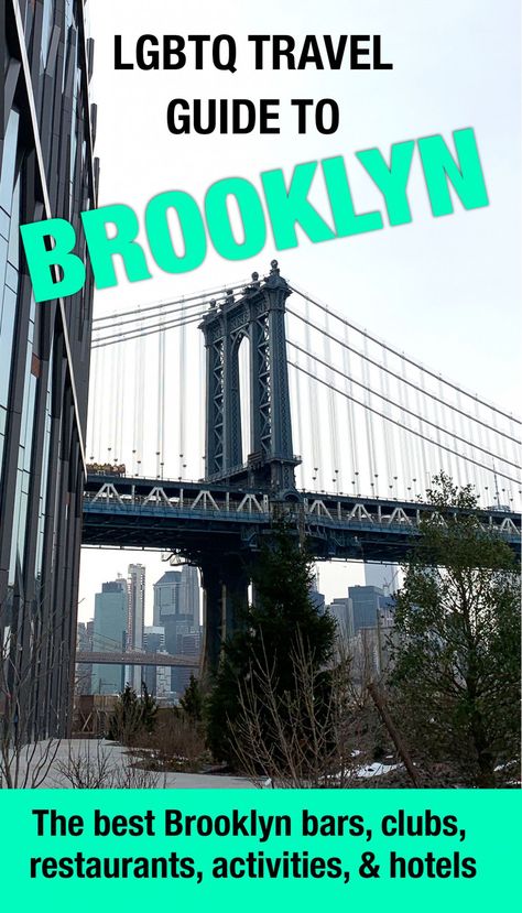 LGBTQ Brooklyn - A Gay Guy's Weekend Guide to Brooklyn A Day In Brooklyn, Brooklyn Things To Do, Best Bars In Brooklyn, Brooklyn Duo Music, River Cafe Brooklyn, Places In Nyc, New York City Queer Scene, Prospect Park, Best Club