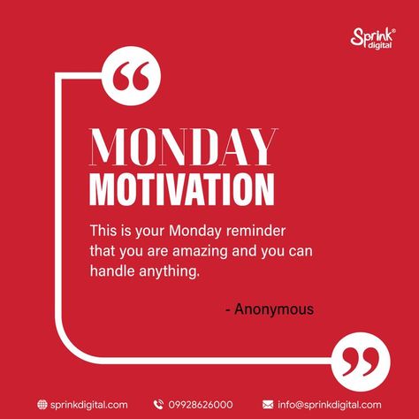 Motivation Monday Motivation Social Media Post, Monday Motivation Design, Quotes Design Layout Graphic Designers, Reminder Poster Design, Monday Motivation Post, Quote Design Layout, Reminder Template, Typography Quotes Inspirational, Have A Blessed Monday