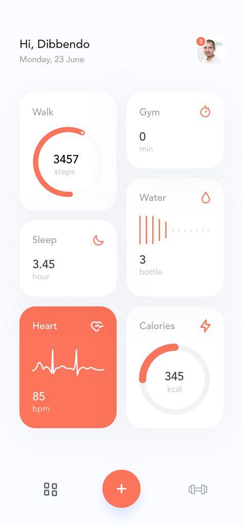 Health Report Design, Healthcare Dashboard, Health Tracker App, Fitness Tracker App, Fitness Tracking App, Health App Design, Health Diary, Ux Design Principles, Health Apps