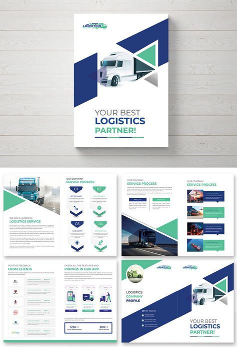 Corporate Document Design, Company Brochure Design, Company Profile Brochure, Education Brochures, Document Design, Annual Report Covers, Brochure Cover Design, Logistics Company, Documents Design