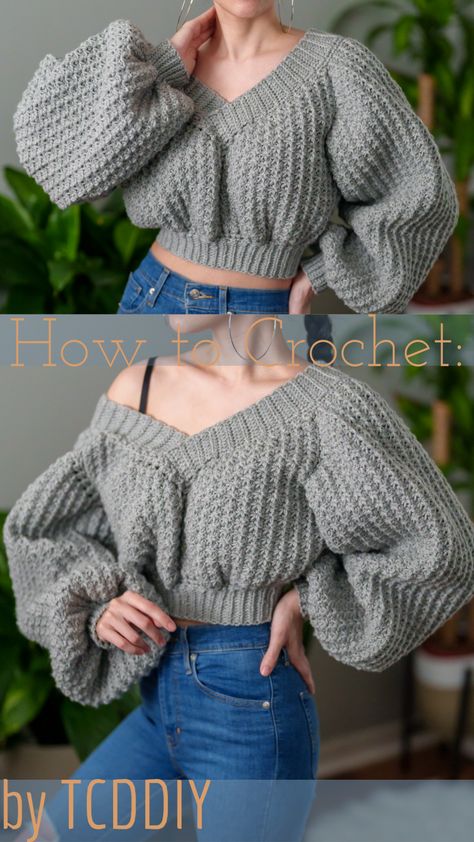 Oversize Sweater Pattern, Modern Haken, Gilet Crochet, Mode Crochet, Crochet Tops Free Patterns, Crochet Design Pattern, Crochet Clothes For Women, Crochet Fashion Patterns, Modern Crochet