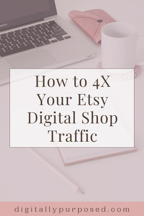 Do you want to increase your Etsy shop’s digital traffic? Are you looking for ways to take your digital shop to the next level? Look no further! In this article, you will learn how to 4X your Etsy digital shop traffic quickly and easily. With the right strategies and tools, you can get more eyes on your digital shop, boost your sales and grow your business. Keep reading to find out how! Things To Sell On Shopify, How To Grow Etsy Shop, Starting A Digital Etsy Shop, Etsy Seo Tips 2023, Etsy Seo Keywords, How To Start Selling Digital Products, Increase Etsy Sales, Ecommerce Tips, Starting An Etsy Business