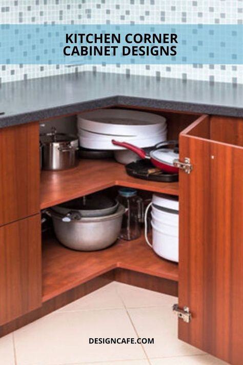 Kitchen corner cabinet ideas Kitchen Corner Cabinets Ideas, Corner Cabinets Ideas, Modular Kitchen Cabinets Storage, Corner Cabinet Ideas, Kitchen Corner Cabinet Ideas, Corner Kitchen Sink Ideas, Corner Shelves Kitchen, Kitchen Corner Ideas, Kitchen Corner Cupboard