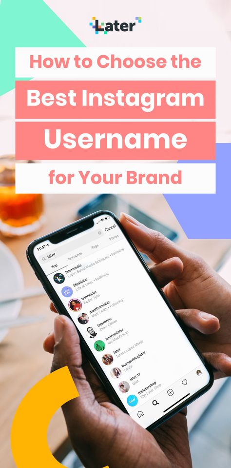 Finding perfect Instagram usernames (that are still available) can be tough! It’s essential that your Instagram account is easy to find — and one to remember, so you can grow your Instagram following! In this blog post, we’re revealing our tips to help you choose the best Instagram username for your brand, plus everything you need to know before you make the big switch! #InstagramUsername #InstagramHacks #InstagramBranding Business Usernames For Instagram, Username For Business Account, Best Instagram Username, Cool Usernames For Instagram, Instagram Usernames, Grow Instagram Followers, Username Generator, Usernames For Instagram, Instagram Username