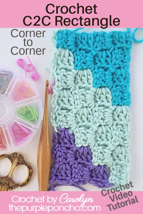 C2c Crochet Rectangle, C2c Rectangle, Batman Blanket, Cozy Crochet Blanket, Crochet Corner To Corner, Corner To Corner Crochet Blanket, Crochet Rectangle, Crochet Blanket Kit, Corner To Corner Crochet Pattern