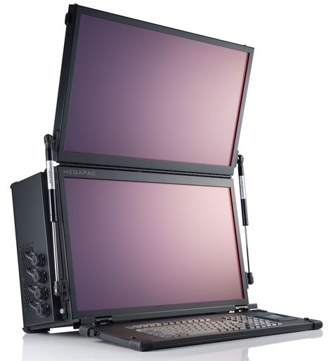 ACME Portable: First Ever Portable Workstation with 4K Resolution | Business Wire Foldable Workstation, Portable Workstation, Computer Projects, Portable Computer, New Technology Gadgets, Pc Parts, 3d Street Art, Old Computers, Computer Setup