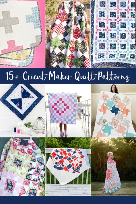 Sewing Projects For Gifts, Riley Blake Quilt Patterns, Cricut Christmas Projects, Riley Blake Quilt, Advanced Sewing Projects, Quilt Meaning, Free Quilt Tutorials, Map Quilt, Plus Quilt