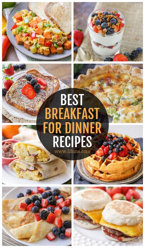 Breakfast For Dinner Menu Ideas, Easy Breakfast For Dinner Ideas, Comfort Breakfast Food, Breakfast Ideas For Dinner, Sunday Morning Breakfast Ideas, Brinner Ideas, Easy Breakfast For Dinner, Sunday Breakfast Ideas, Breakfast Dinner Ideas