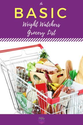 The Basic Weight Watchers Grocery List #weightwatchers #weightlossrecipes #diet #fitness #healthyfood #smartpoints Weight Watchers Grocery List, Weight Watcher Shopping List, Weight Watchers For Free, Weight Watchers Program, Most Effective Diet, Weight Watchers Free, Full Body Detox, Natural Detox Drinks, Diet Plans For Women