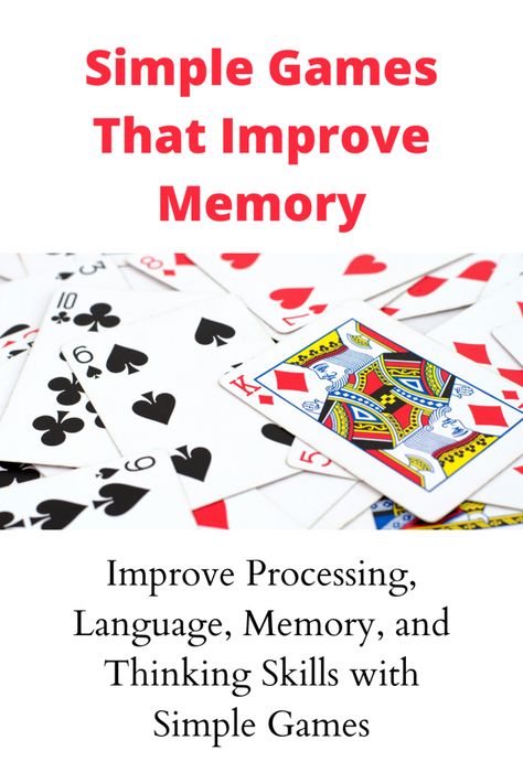 Using Games to Improve Memory and Learning | Homeschooling with Dyslexia Memory Games For Seniors, Games To Improve Memory, Cognitive Exercises, Memory Exercises, Memory Activities, Cognitive Activities, Executive Functioning Skills, Working Memory, Homeschool Encouragement