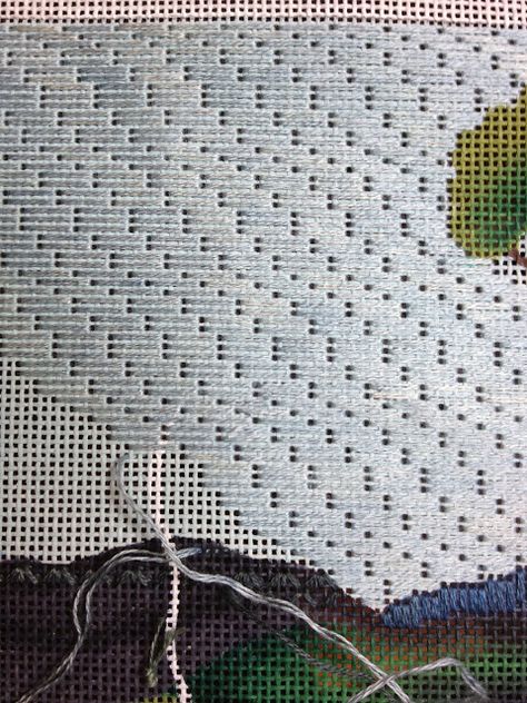 Background Stitch, Needlepoint Background, Bargello Patterns, Bargello Needlepoint, Needlepoint Stockings, Needlepoint Ornaments, Needlepoint Stitch, Needlework Crafts, Needlepoint Stitches