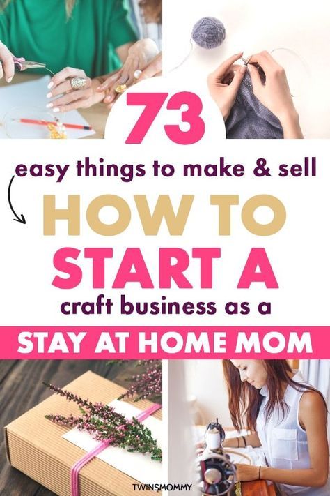 DIY crafts to sell for stay at home moms. Learn how to start a craft business at home. Get ideas for crafts that make money. These are crafts for home. Get ideas for crafts that sell well! #crafts #craftprojects #workfromhome #momlife #stayathomemom Crafts That Sell, Ideas For Crafts, Mommy Diy, Easy Crafts To Sell, Mason Jar Crafts Diy, Mom Diy, Cadeau Diy, Fall Crafts Diy, Things To Make