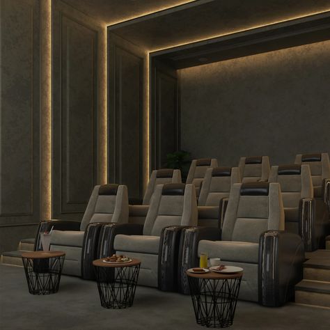 Elite HTS | Custom Home Theater Seating Cinema Room Design, Sala Cinema, Media Room Seating, Home Theater Room Design, Theater Room Design, Cinema Design, Diy Entertainment, Home Cinema Room, Home Theater Decor