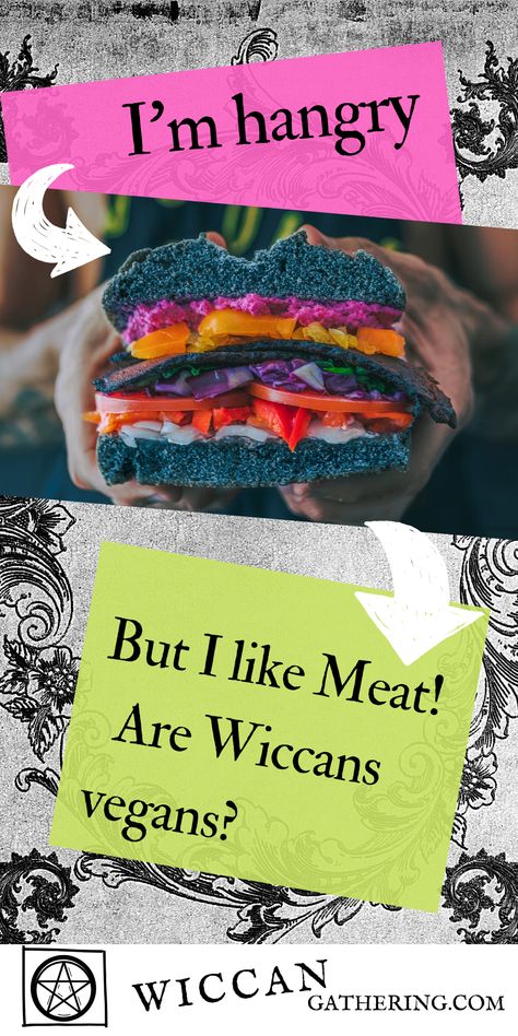 Discover if you must be a vegan witch, or if there are other options. #Wicca Vegan #Witch Vegan #Vegan Witch #Wiccan Vegan #Wicca Vegan Vegan Witch, Vegan Vegetarian, You Must, Witch