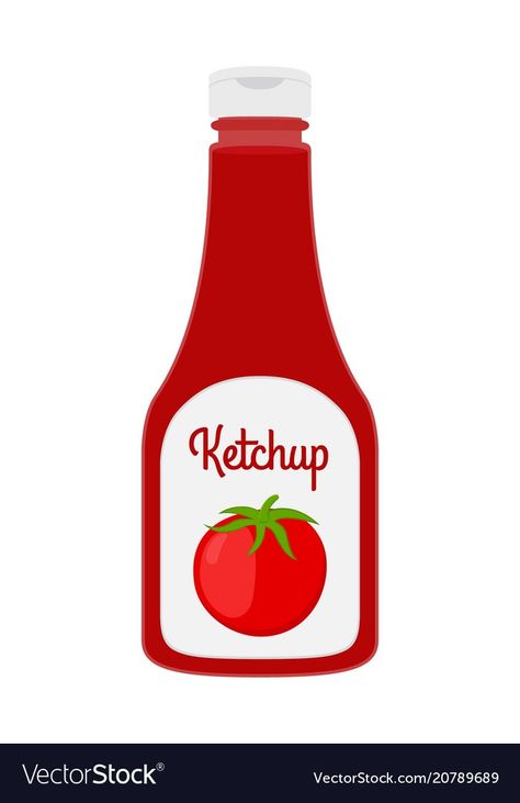 Ketchup Illustration, Salsa Tomatillo, Game Graphics, Preschool Arts And Crafts, Alphabet Activities Preschool, Red Tomato, Homeschool Planning, Sticker Ideas, Tomato Ketchup