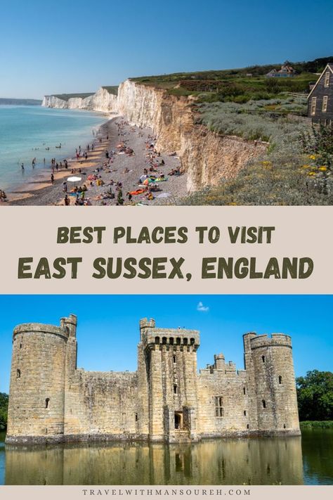 East Sussex England, Most Beautiful Places To Visit, Uk Trip, Sussex England, Brighton Uk, Country Side, England And Scotland, Best Places To Live, Planning A Trip