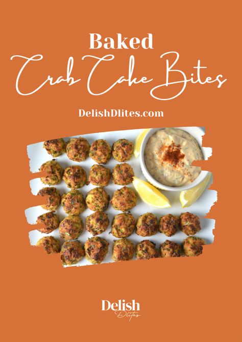 Mini Crab Cakes Appetizers, Crab Cake Bites, Crab Cake Appetizer, Baked Crab Cakes, Baked Crab, Mini Crab Cakes, Seafood Seasoning, Crab Cake, Party 2023