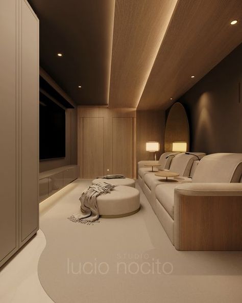 Lucio Nocito Arquitetura ® on Instagram: "Cyano Exclusive Residences Sala de cinema Studio Lucio Nocito" Sala Cinema, Interior Work, July 10, Home Theater, Theater, Interior Design, Tv, On Instagram, Instagram