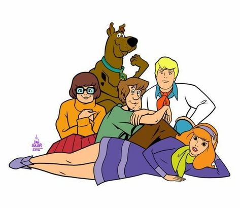 Scooby Gang posing like The Breakfast Club Yard Ideas For Dogs, Daphne From Scooby Doo, Yard Privacy, Scooby Gang, Scooby Doo Pictures, Scooby Doo Mystery Inc, Scooby Doo Images, Ideas For Dogs, Scooby Doo Mystery Incorporated