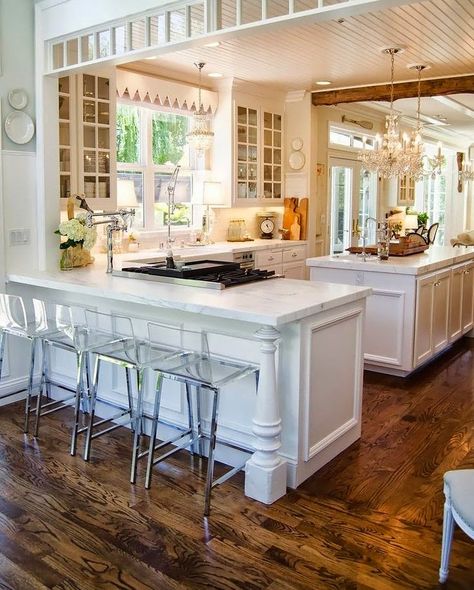 Island With Stove, Kitchen Island With Stove, Decor Ikea, Kitchen Farmhouse, Kitchen Redo, Decor Minimalist, Kitchen Remodel Idea, Custom Kitchen, Kitchen Designs