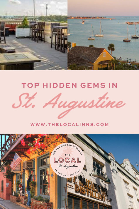 Within its charming streets, picturesque beaches, and rich cultural heritage lies a trove of hidden gems waiting to be discovered! Here are some hidden gems in St. Augustine that you won't want to miss. St Augustine Bachelorette Party, St Augustine Florida Aesthetic, Cozy Bachelorette, At Augustine, Saint Augustine Beach, St Augustine Beach, Florida Adventures, Bachelorette Ideas, St Augustine Fl