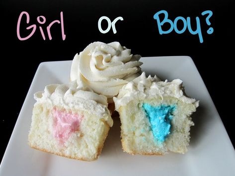 Baby Reveal Cupcakes, Cupcake Photography, Gender Reveal Cupcakes, Cupcake Photos, Baby Reveal Party, Gender Party, Gender Reveal Cake, Cupcake Ideas, Baby Gender Reveal