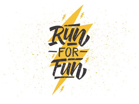 Run For Fun! by wtf_design | Dribbble Fun Run Logo, Color Run Shirts, Run Logo, Army Wallpapers, Squad Logo, Running Logo, Indian Army Wallpapers, Typography Shirt Design, Running Challenge