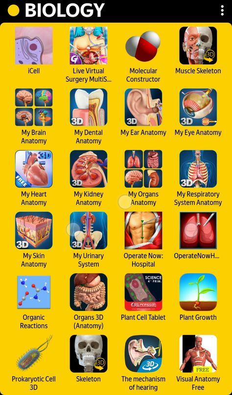 Best free biology apps Free Anatomy Apps, Best Anatomy And Physiology Apps, Anatomy Apps Learning, Apps For Anatomy, Apps For Biology, Biology Apps, Anatomy Apps, Anatomy App, Biology Anatomy