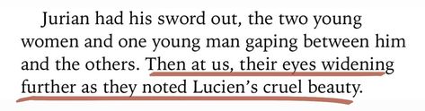 Lucien Vanserra Quotes, Lucian Vanserra, Elain Lucien, Lucien Acotar, Cassian Nesta, Cruel Beauty, Lucien Vanserra, Elain Archeron, Bridgerton Style