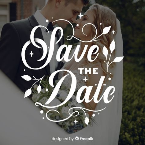 Save The Date Fonts, Save The Date Modern, Creative Photography Poses, Digital Invitations Wedding, Initials Logo Design, Wedding Messages, Hand Drawn Wedding, Happy Birthday Posters, Wedding Image