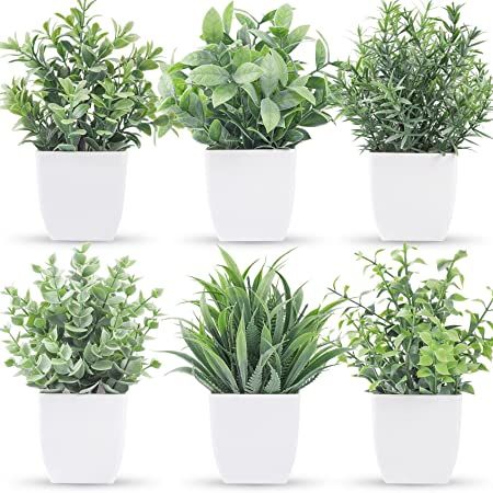 Office Plants Desk, Fake Potted Plants, Desk Plants, Artificial Plants Indoor, Living Room Plants, Artificial Potted Plants, Office Plants, Home Bathroom, Fake Plants